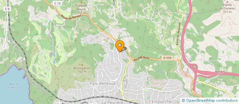 localisation de l'entreprise SOCIAL MEDIA LAB  BANDOL