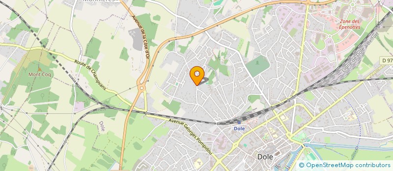 localisation de l'entreprise SOCIAL PARTENARIAT SAS à DOLE
