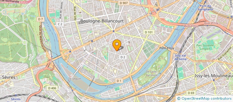 localisation de l'entreprise SOCIAL PEPS à BOULOGNE-BILLANCOURT