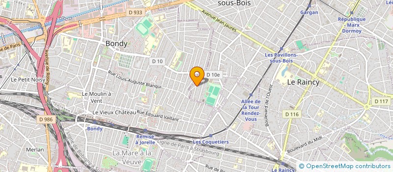 localisation de l'entreprise SOCIAL PERFORM MANAGEMENT  LES PAVILLONS-SOUS-BOIS