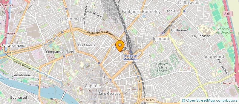 localisation de l'entreprise SOCIAL RH CONSEIL  TOULOUSE