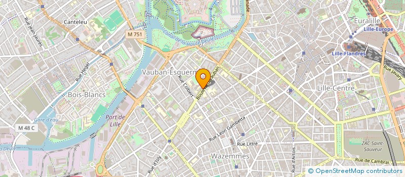 localisation de l'entreprise SOCIAL SPHERE à LILLE