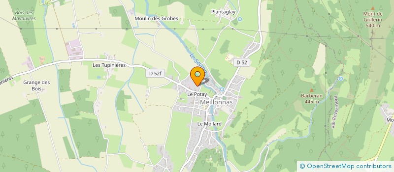 localisation de l'entreprise SOCIAL TRAINING CLUB 01 (STC01)  MEILLONNAS