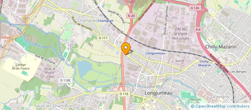 localisation de l'entreprise SOCIAL TRANSFERT à CHAMPLAN