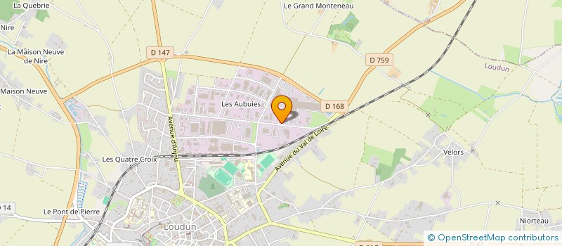 localisation de l'entreprise SOCIAL TRAVAIL INSERTION à LOUDUN