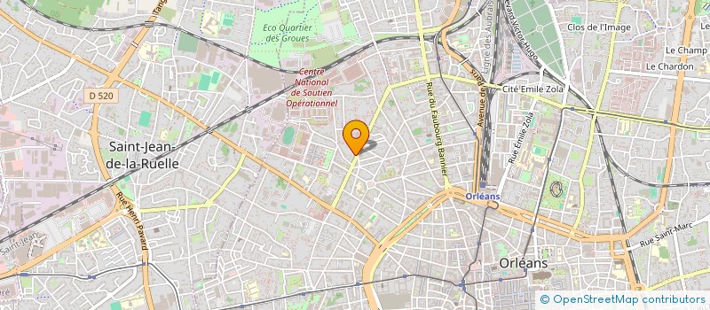 localisation de l'entreprise SOCIAL WARRIORS GAME à ORLEANS