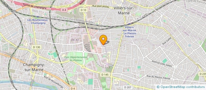 localisation de l'entreprise SOCIALBRIC à NOISY-LE-GRAND