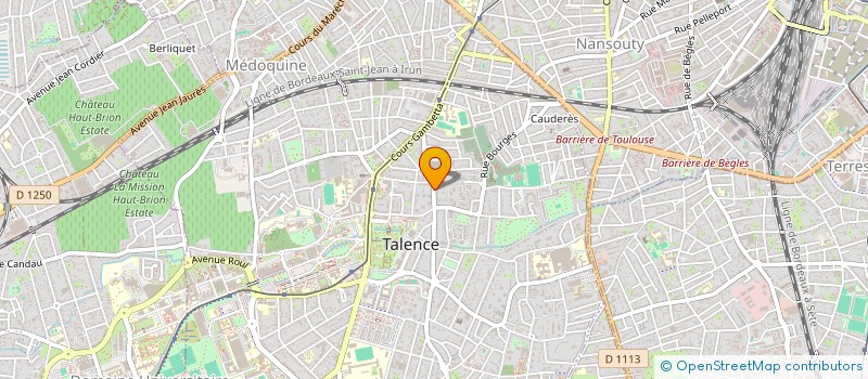 localisation de l'entreprise SOCIALE INFORMATIQUE  TALENCE