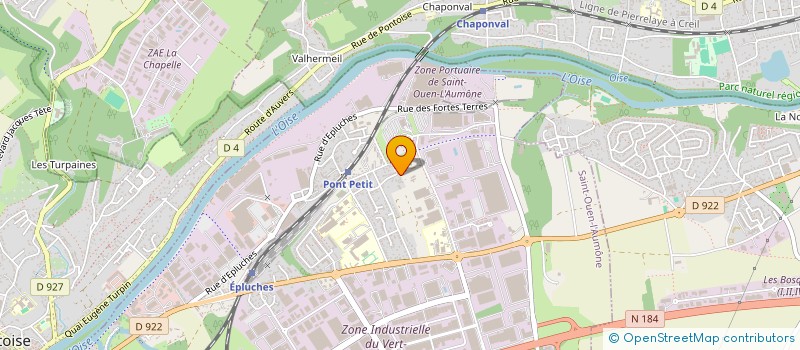 localisation de l'entreprise SOCIALSOFT à SAINT-OUEN-L'AUMONE