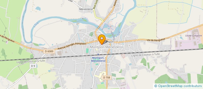 localisation de l'entreprise SOCIBE  MONTPON-MENESTEROL