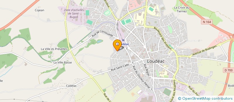 localisation de l'entreprise SOCICONI à LOUDEAC