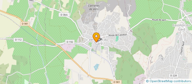 localisation de l'entreprise SOCIE ALIMENT PROVENCALE à REMOULINS
