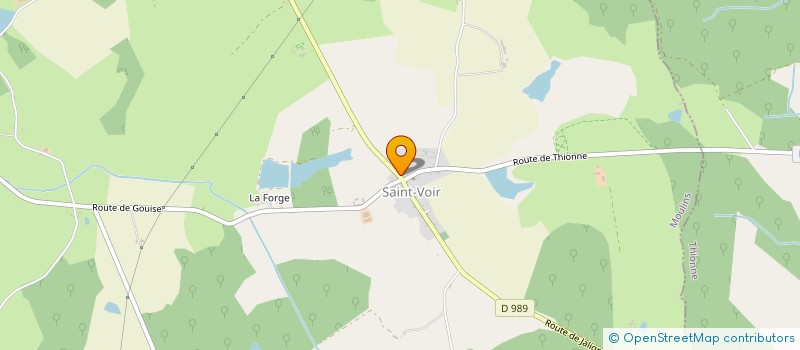 localisation de l'entreprise SOCIELEC JALIGNOISE à JALIGNY-SUR-BESBRE