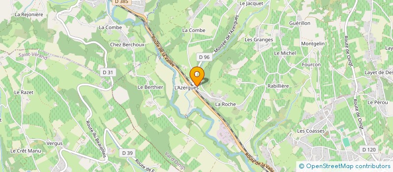 localisation de l'entreprise SOCIENCE  VAL-D'OINGT