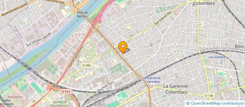 localisation de l'entreprise SOCIENTS AI AND ROBOTICS à COLOMBES