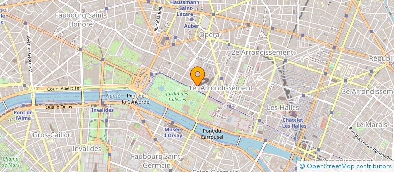 localisation de l'entreprise SOCIET CIVILE DU MOULIN DE GIBOUDET à PARIS