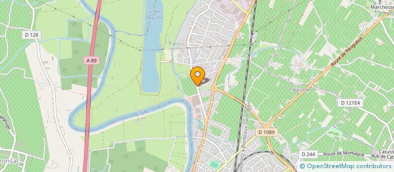 localisation de l'entreprise SOCIET CIVILE MANIVAL  LIBOURNE