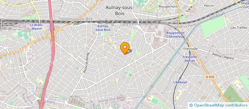 localisation de l'entreprise SOCIETAS CHRISTI PROVINCE DE FRANCE à AULNAY-SOUS-BOIS