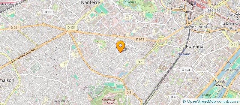 localisation de l'entreprise SOCIETE 20 STELL  NANTERRE