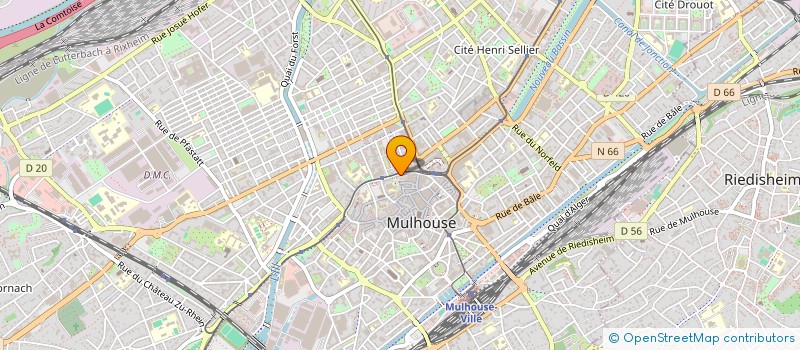 localisation de l'entreprise SOCIETE 2P PETER PATRIM  MULHOUSE