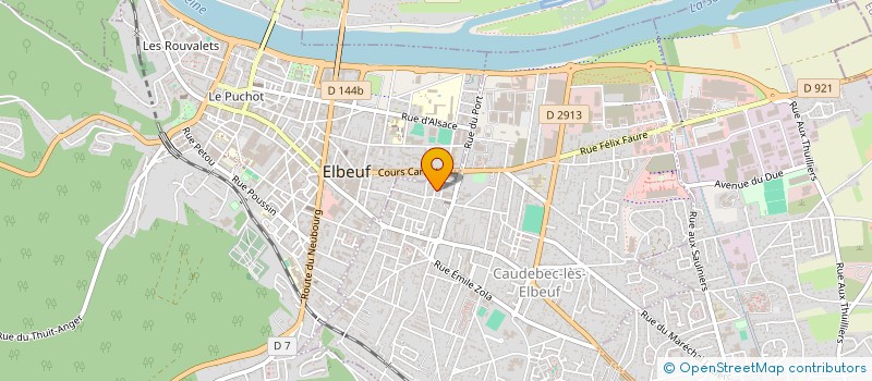 localisation de l'entreprise SOCIETE   3 T à CAUDEBEC-LES-ELBEUF