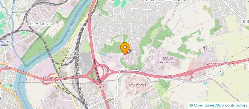 localisation de l'entreprise SOCIETE 3A  TERNAY