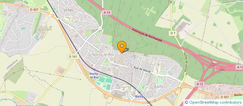 localisation de l'entreprise SOCIETE 3E  NOISY-LE-ROI