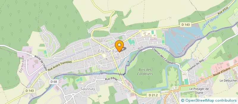 localisation de l'entreprise SOCIETE 4BH  EZY-SUR-EURE