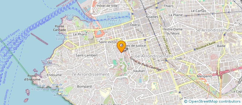 localisation de l'entreprise SOCIETE 4G à MARSEILLE