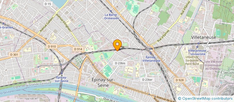 localisation de l'entreprise SOCIETE A.ARTEL à EPINAY-SUR-SEINE