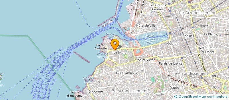 localisation de l'entreprise SOCIETE A.E.C. à MARSEILLE