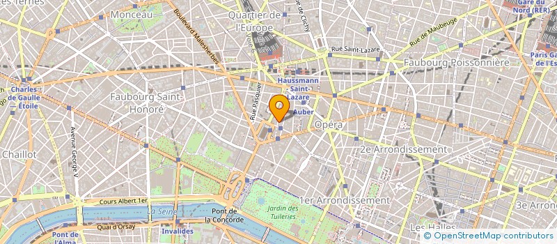 localisation de l'entreprise SOCIETE A.J.E.C. à PARIS