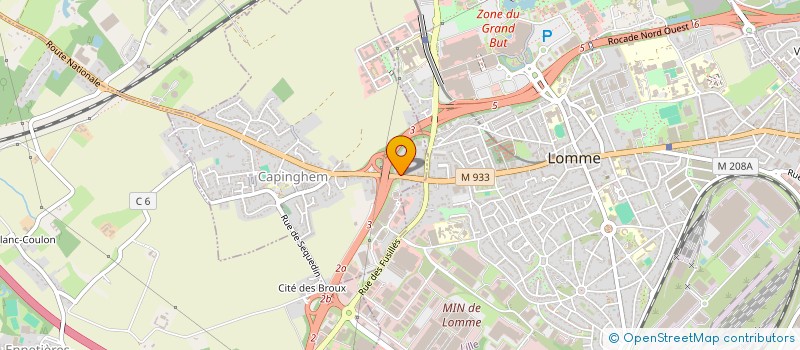localisation de l'entreprise SOCIETE A. JOUANNET ET FILS à LILLE