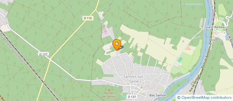 localisation de l'entreprise SOCIETE A & P CONSULTANTS  SAMOIS-SUR-SEINE