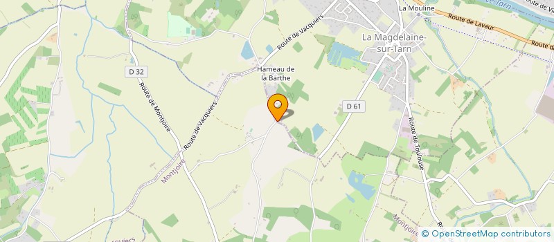 localisation de l'entreprise SOCIETE A RESPONS LIMITE DE LUCIO  LA MAGDELAINE-SUR-TARN