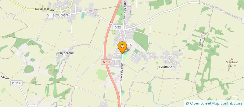 localisation de l'entreprise SOCIETE A RESPONSABILITE LIMITE KERJEAN  TOURRIERS