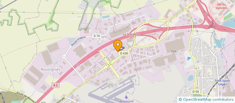 localisation de l'entreprise SOCIETE A RESPONSABILITE LIMITEE AERONORD à PROUVY