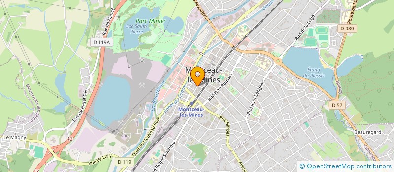 localisation de l'entreprise SOCIETE A RESPONSABILITE LIMITEE BEGEY à MONTCEAU-LES-MINES