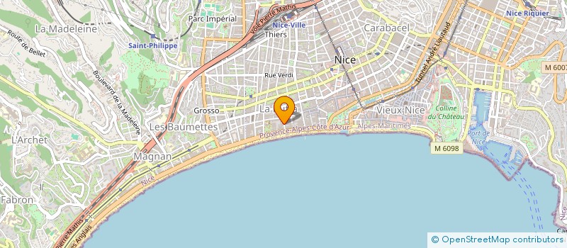 localisation de l'entreprise SOCIETE A RESPONSABILITE LIMITEE BITCHIN à NICE