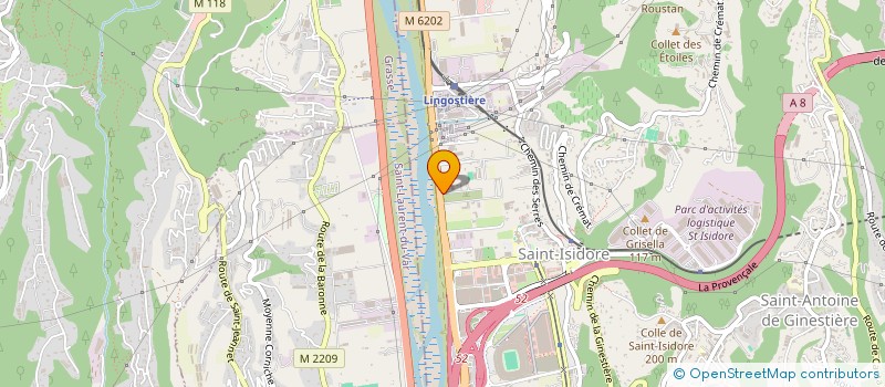 localisation de l'entreprise SOCIETE A RESPONSABILITE LIMITEE CA.RA IMMOBILIER  NICE