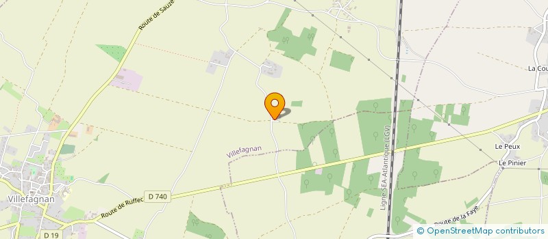 localisation de l'entreprise SOCIETE A RESPONSABILITE LIMITEE CAILLETON  COURCOME