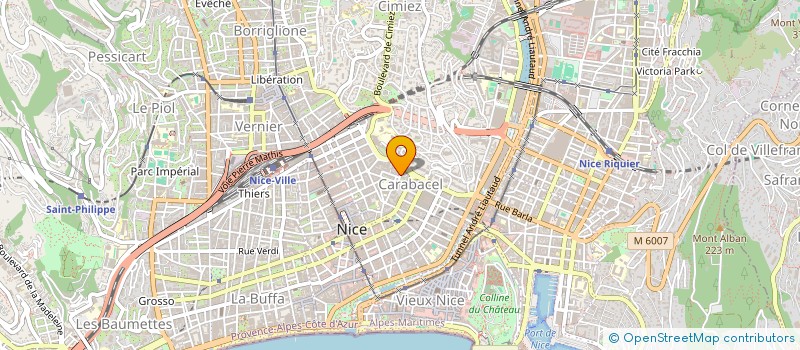 localisation de l'entreprise SOCIETE A RESPONSABILITE LIMITEE DALLAS à NICE