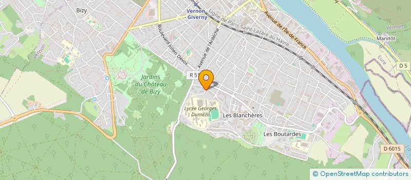 localisation de l'entreprise SOCIETE A RESPONSABILITE LIMITEE JANAA à VERNON