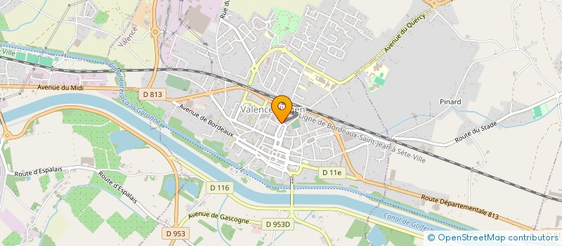 localisation de l'entreprise SOCIETE A RESPONSABILITE LIMITEE JEAN-ANDRE  VALENCE