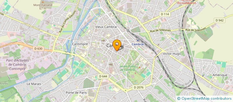 localisation de l'entreprise SOCIETE A RESPONSABILITE LIMITEE LA BOUTIQUE D'AMELIE à CAMBRAI