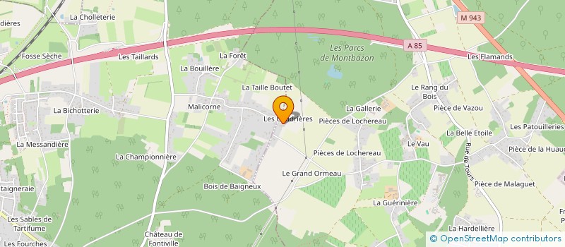 localisation de l'entreprise SOCIETE A RESPONSABILITE LIMITEE LA FRUITIERE TOURANGELLE à ESVRES