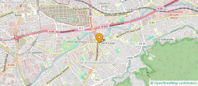 localisation de l'entreprise SOCIETE A RESPONSABILITE LIMITEE LA MAISON DES PATES à MARSEILLE