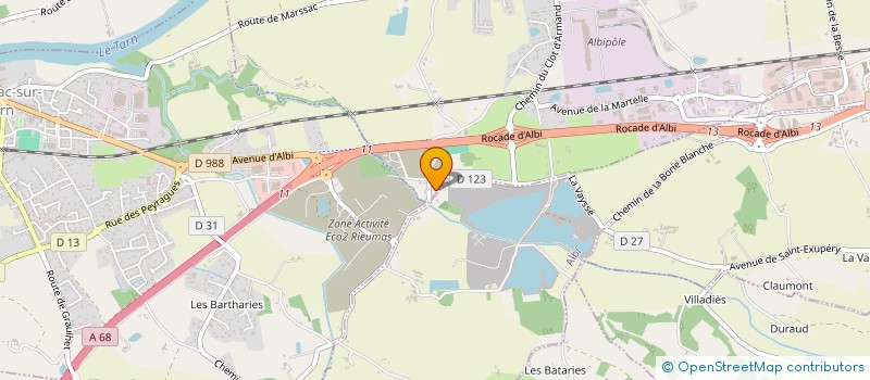 localisation de l'entreprise SOCIETE A RESPONSABILITE LIMITEE LE SOLEIL DE PONTILLOU à BERNAC
