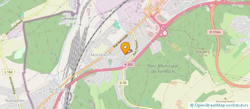 localisation de l'entreprise SOCIETE A RESPONSABILITE LIMITEE MELUSINE'S JUMPING CLUB  MORSBACH