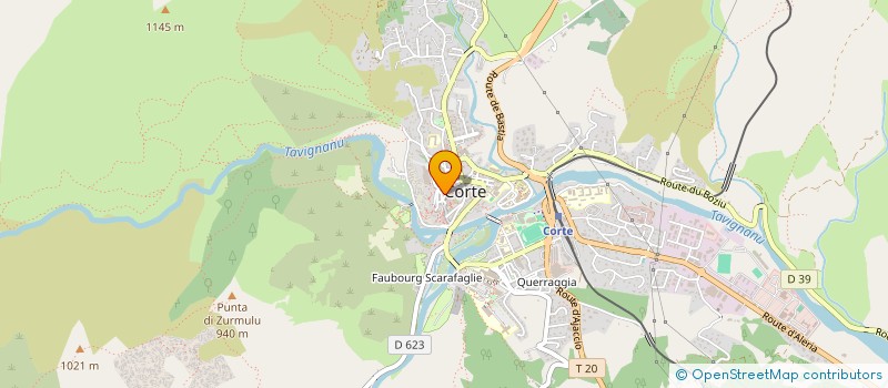 localisation de l'entreprise SOCIETE A RESPONSABILITE LIMITEE MEON à CORTE